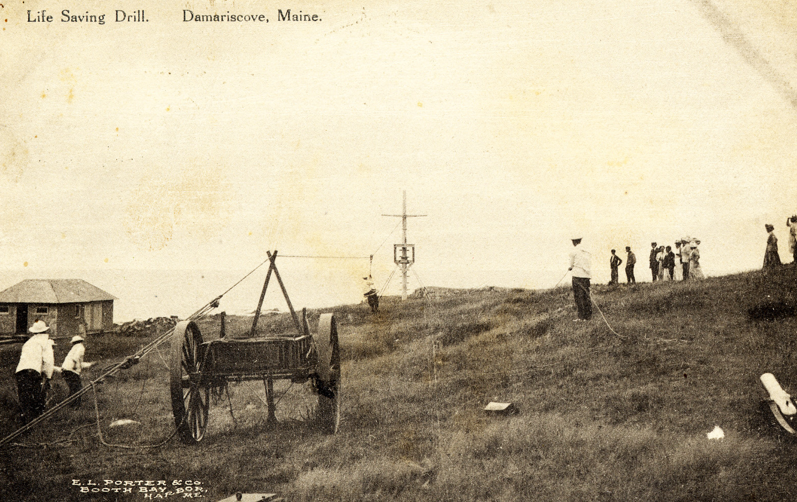 Damaricove USLSS breeches buoy drill